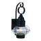 Vaxcel Chatham 1 Light Black Coastal Outdoor Wall Lantern Clear Glass OW21891TB - alternate 1